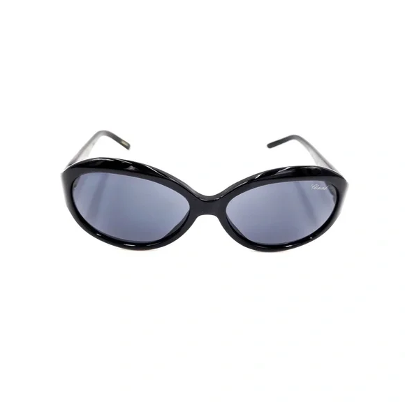 Chopard Couture Back Oval Crystal Women's Designer Sunglasses